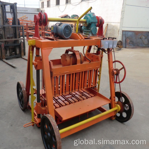 China customized shape size concrete block making machine Factory